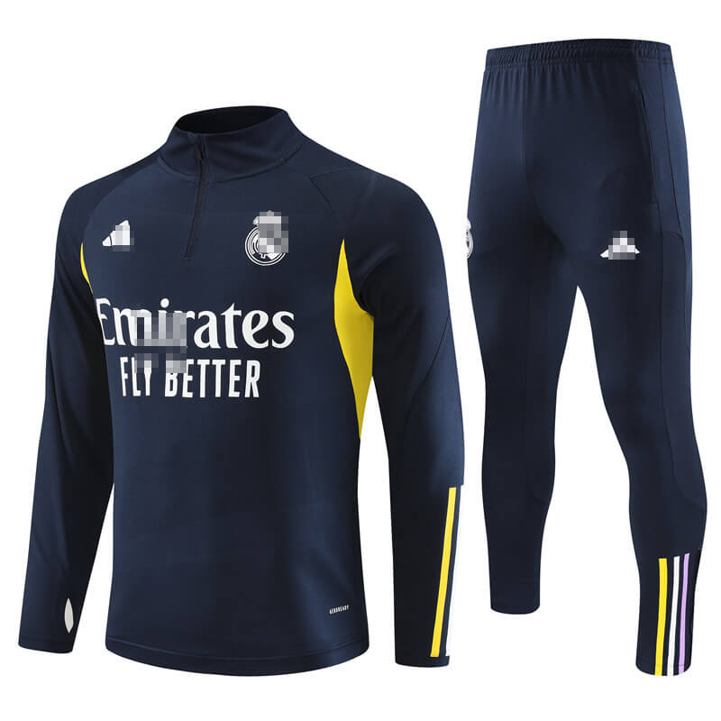 Sudadera de Entrenamiento Real Madrid Azul Marino 2023/2024